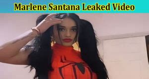 marlene santana leaked video|MARLENE SANTANA VIDEO 